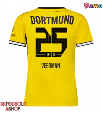 Borussia Dortmund Joey Veerman #25 Hjemmebanetrøje Dame 2026-27 Kort ærmer